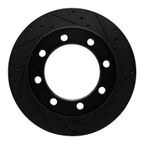 Dynamic Friction 633-40047R Disc Brake Rotor - Front Right - view 1