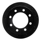 Dynamite Friction 633-40093L Disc Brake Rotor - Rear Left - view 1