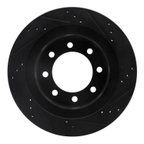 Dynamite Friction 633-40103L Disc Brake Rotor - Rear Left - view 5