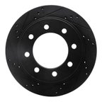 Dynamite Friction 633-40103L Disc Brake Rotor - Rear Left - view 1
