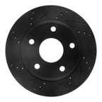 Dynamite Friction 633-40105L Disc Brake Rotor - Front Left - view 1
