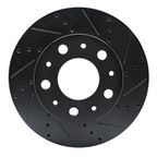 Dynamite Friction 633-40114R Disc Brake Rotor - Front Right - view 1
