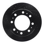 Dynamite Friction 633-40118L Disc Brake Rotor - Rear Left - view 1