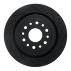 Dynamite Friction 633-40121R Disc Brake Rotor - Rear Right - view 1