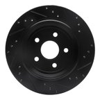 Dynamite Friction 633-42006L Disc Brake Rotor - Rear Left - view 5