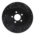 Dynamite Friction 633-42019L Disc Brake Rotor - Rear Left - view 5