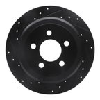 Dynamite Friction 633-42019L Disc Brake Rotor - Rear Left - view 1