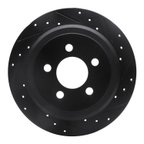 Dynamite Friction 633-42019R Disc Brake Rotor - Rear Right - view 1