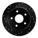 Dynamite Friction 633-42025L Disc Brake Rotor - Rear Left - view 1