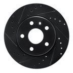 Dynamic Friction 633-45014L Disc Brake Rotor - Front Left - view 1