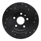 Dynamite Friction 633-45018L Disc Brake Rotor - Rear Left - view 5