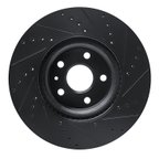 Dynamite Friction 633-45019L Disc Brake Rotor - Front Left - view 5