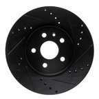 Dynamite Friction 633-45020R Disc Brake Rotor - Front Right - view 1
