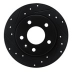 Dynamite Friction 633-45047L Disc Brake Rotor - Rear Left - view 1