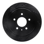 Dynamite Friction 633-46014L Disc Brake Rotor - Rear Left - view 1