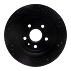 Dynamic Friction 633-46024L Disc Brake Rotor - Rear Left - view 5