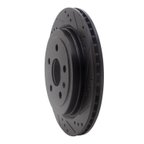Dynamic Friction 633-46024R Disc Brake Rotor - Rear Right - view 2