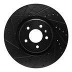 Dynamite Friction 633-46042L Disc Brake Rotor - Front Left - view 1