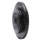 Dynamite Friction 633-46045L Disc Brake Rotor - Rear Left - view 2