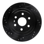 Dynamite Friction 633-46045L Disc Brake Rotor - Rear Left - view 1
