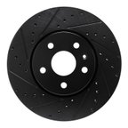 Dynamic Friction 633-46061L Disc Brake Rotor - Front Left - view 1