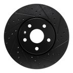 Dynamic Friction 633-46061R Disc Brake Rotor - Front Right - view 1