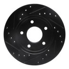 Dynamite Friction 633-47019R Disc Brake Rotor - Front Right - view 5
