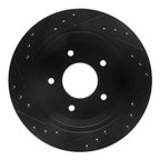 Dynamite Friction 633-47027R Disc Brake Rotor - Rear Right - view 5