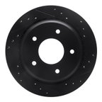 Dynamite Friction 633-47027R Disc Brake Rotor - Rear Right - view 1