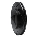 Dynamic Friction 633-47028L Disc Brake Rotor - Front Left - view 2