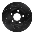 Dynamic Friction 633-47028L Disc Brake Rotor - Front Left - view 5