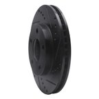 Dynamic Friction 633-47028R Disc Brake Rotor - Front Right - view 2