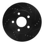 Dynamic Friction 633-47028R Disc Brake Rotor - Front Right - view 1