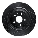 Dynamite Friction 633-47047R Disc Brake Rotor - Rear Right - view 5