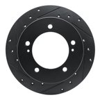 Dynamite Friction 633-47058L Disc Brake Rotor - Front Left - view 1
