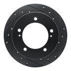 Dynamite Friction 633-47058R Disc Brake Rotor - Front Right - view 1