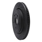Dynamite Friction 633-47074L Disc Brake Rotor - Rear Left - view 2