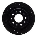 Dynamite Friction 633-47075R Disc Brake Rotor - Rear Right - view 1