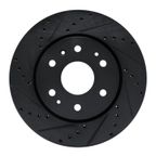 Dynamic Friction 633-47092L Disc Brake Rotor - Front Left - view 1