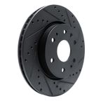 Dynamic Friction 633-47092R Disc Brake Rotor - Front Right - view 2