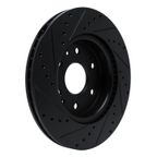 Dynamic Friction 633-47092R Disc Brake Rotor - Front Right - view 3