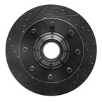 Dynamite Friction 633-48004L Disc Brake Rotor - Front Left - view 1