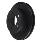 Dynamic Friction 633-48019R Disc Brake Rotor - Front Right - view 2