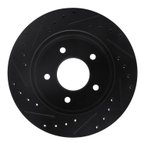 Dynamic Friction 633-48019R Disc Brake Rotor - Front Right - view 5