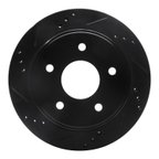 Dynamite Friction 633-48032L Disc Brake Rotor - Rear Left - view 1