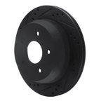 Dynamic Friction 633-48035L Disc Brake Rotor - Rear Left - view 2