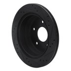 Dynamic Friction 633-48035L Disc Brake Rotor - Rear Left - view 4