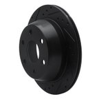 Dynamite Friction 633-48037L Disc Brake Rotor - Rear Left - view 2