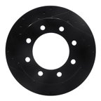 Dynamite Friction 633-48040L Disc Brake Rotor - Rear Left - view 1