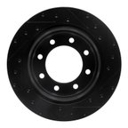 Dynamite Friction 633-48043L Disc Brake Rotor - Rear Left - view 5